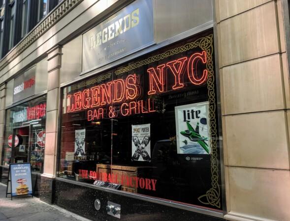 Best Sports Bars in New York - The Football Factory at Legends